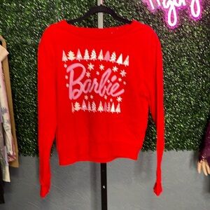 NWT Barbie Christmas Sweatshirt